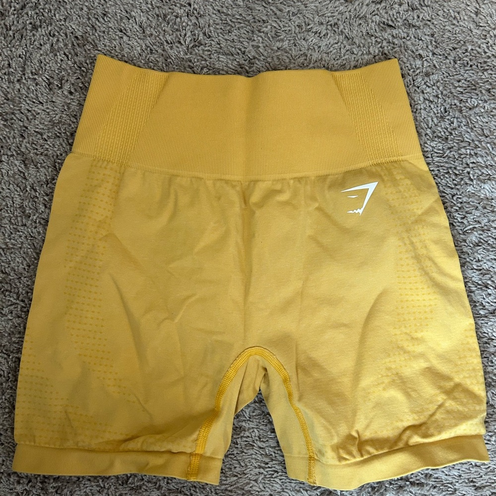 Gymshark Yellow Women's Shorts